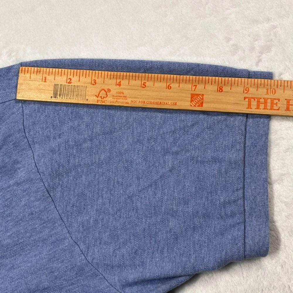 Polo‎ Ralph Lauren Polo Shirt Mens 2XB Blue Heather Short Sleeve Big & Tall